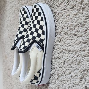 NWT checkerboard Vans